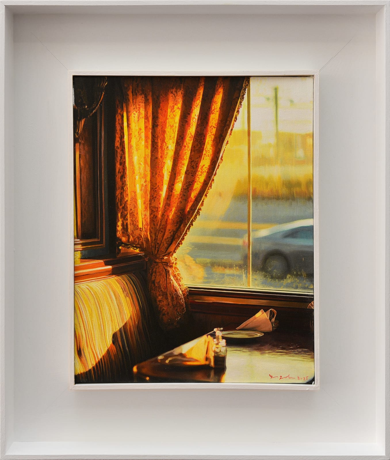 Yigal Ozeri, Grandmas Curtains, 2025