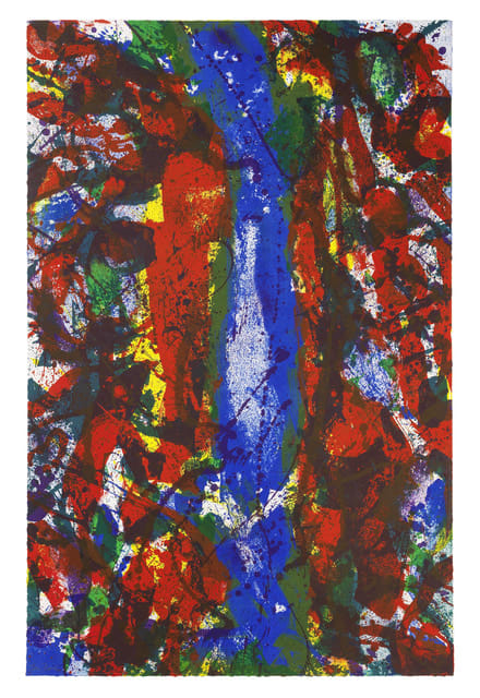 Sam Francis, Untitled (SF-342), 1990