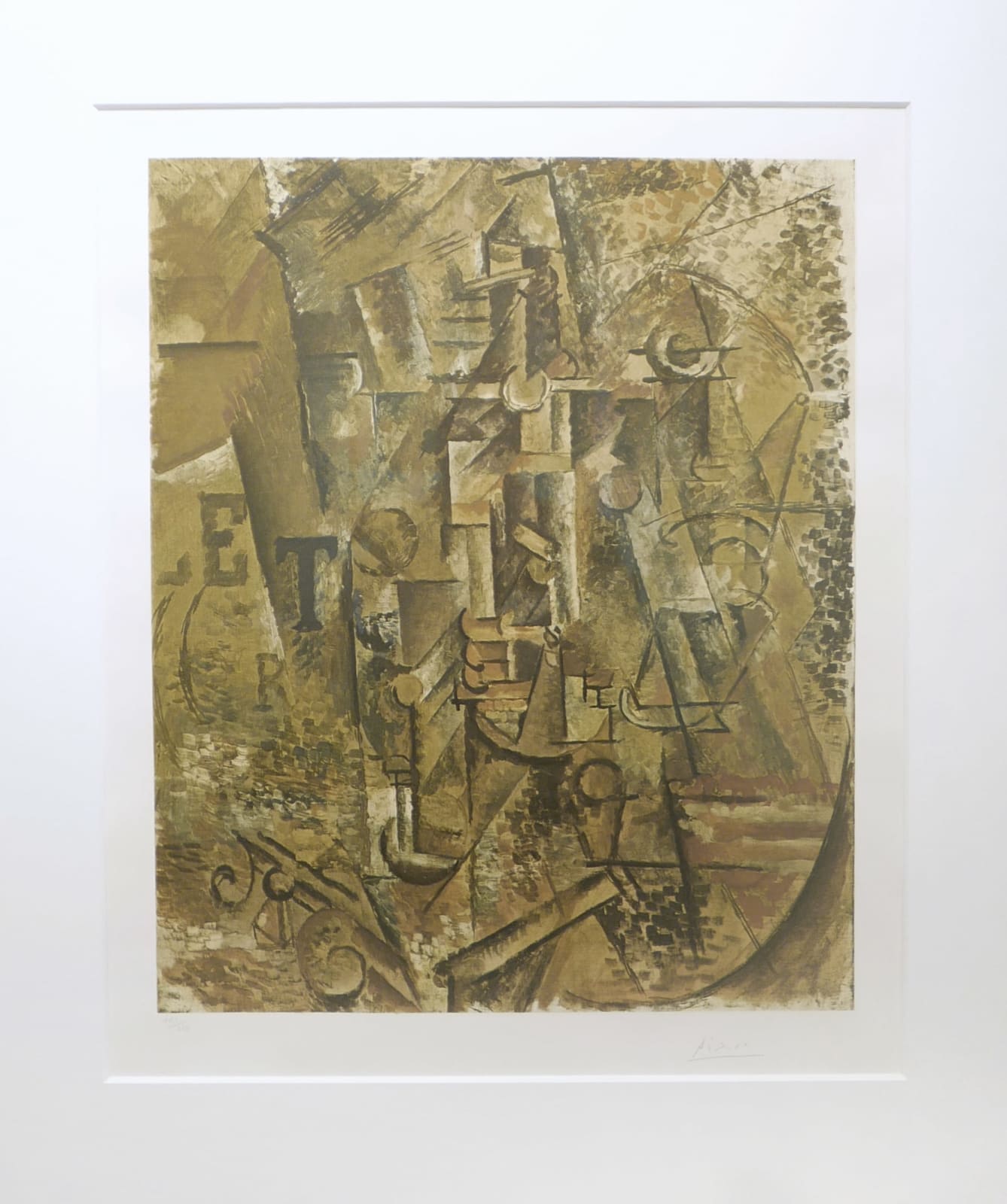 Pablo Picasso, La bouteille de rhum, ca. 1965