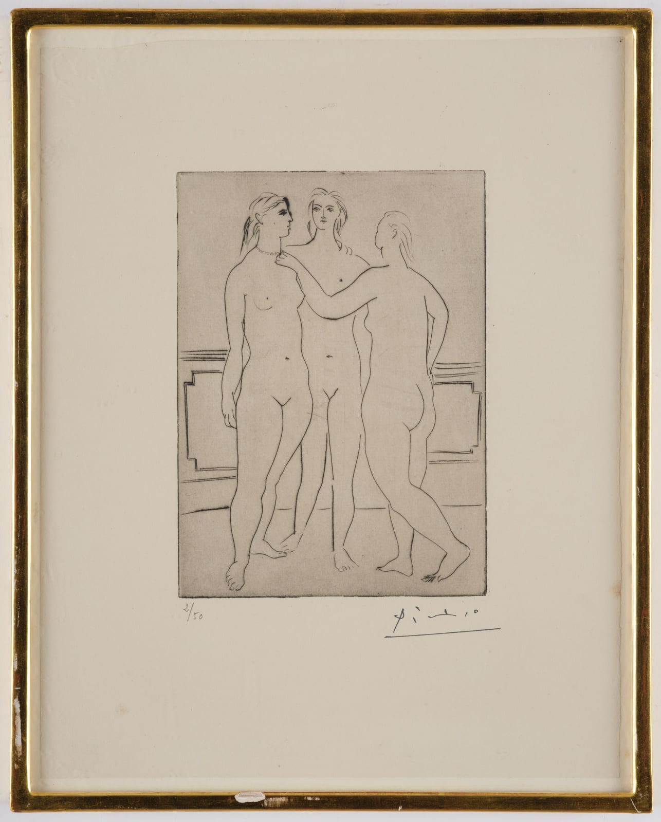 Pablo Picasso, Le collier, 1923