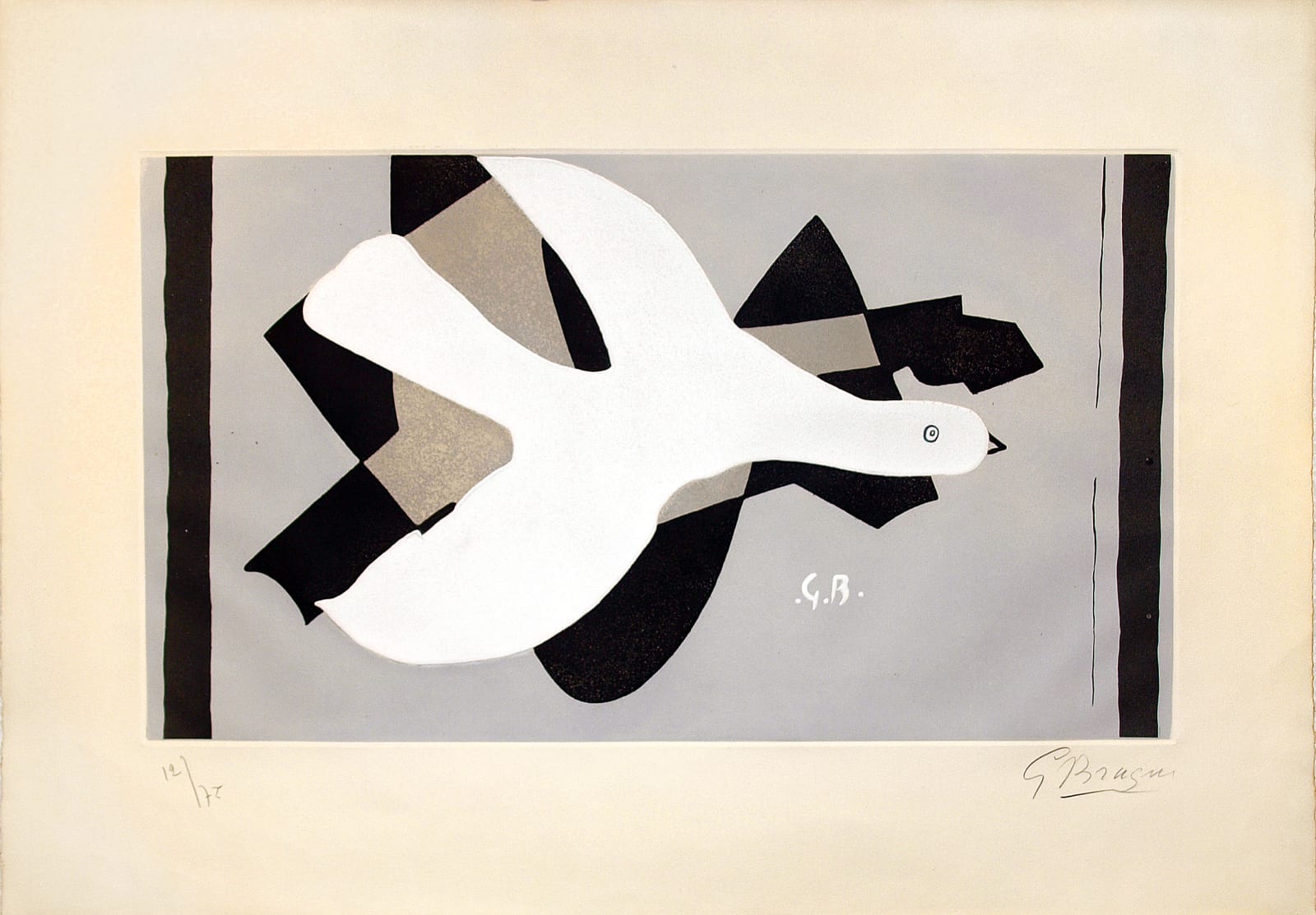 Georges Braque, L’oiseau et son ombre III, 1961