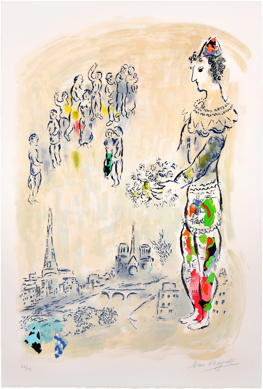 Marc Chagall, Le magicien de Paris, 1969