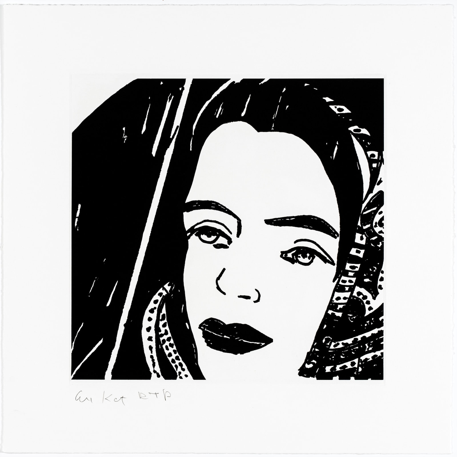 Alex Katz, Ada #4, 2017