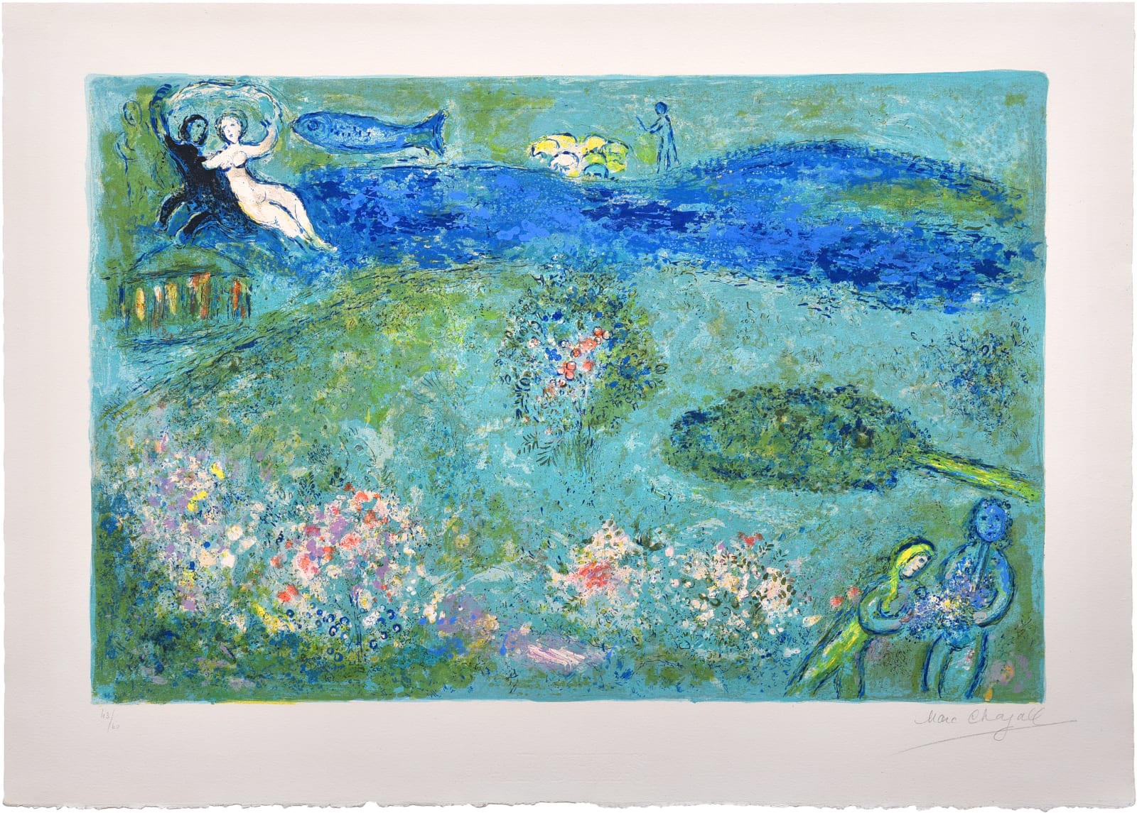 Marc Chagall, Le verger, 1961