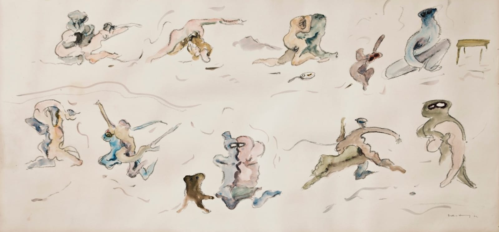 Dorothea Tanning, Very Large Drawing, 1972