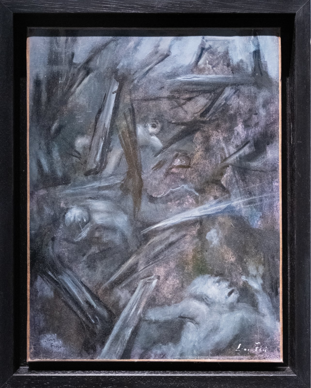 Leonor Fini, Poe I : 10- Une descente dans le Maelstrom, 1987