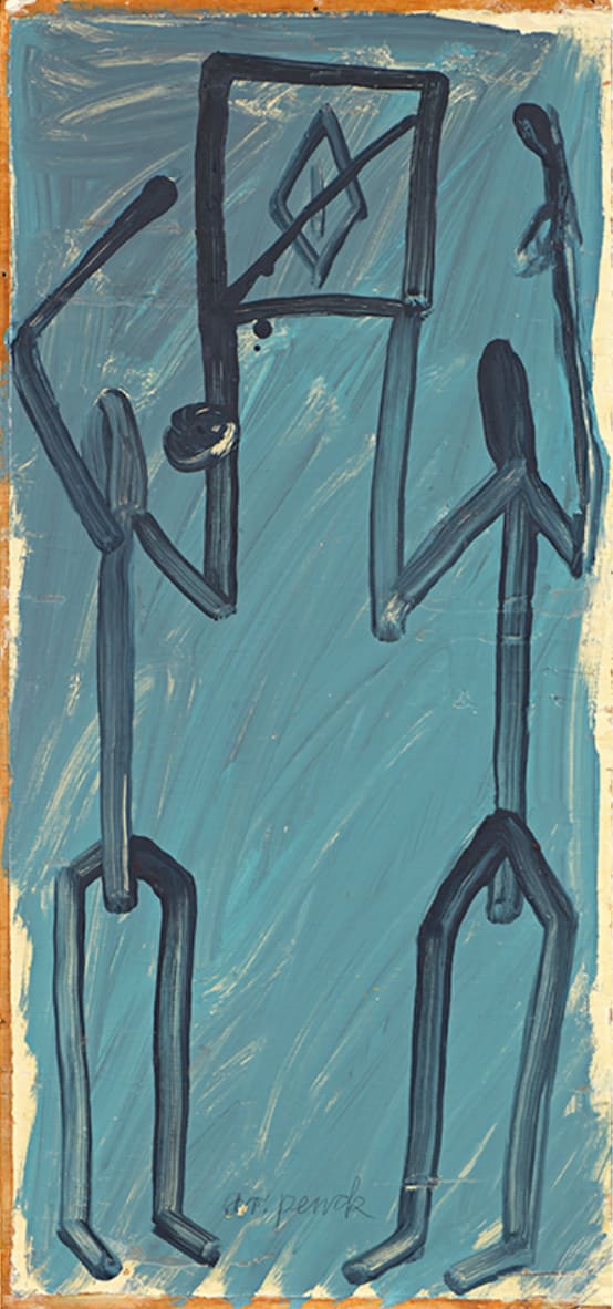 A.R Penck, Standart Bild, 1969