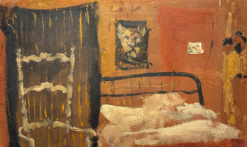 Irène Zurkinden, Ma chambre d'hôtel à Paris , 1935