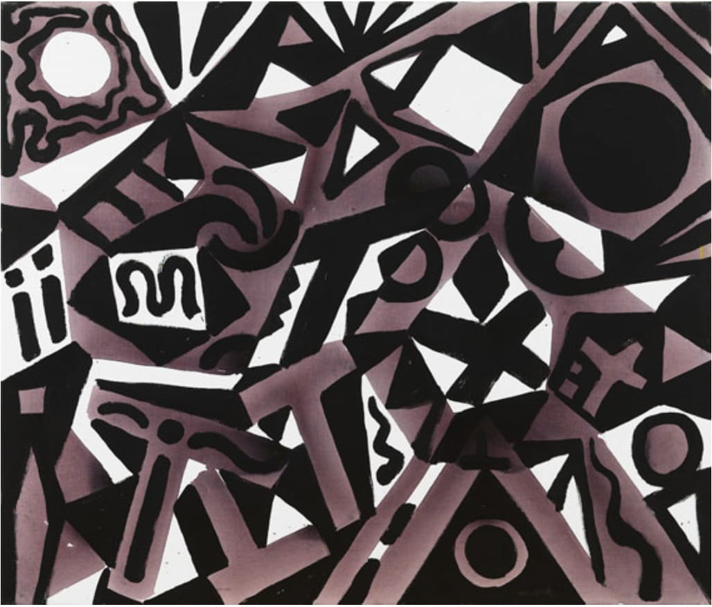 A.R Penck, Schwerkraft der Formen, 2007