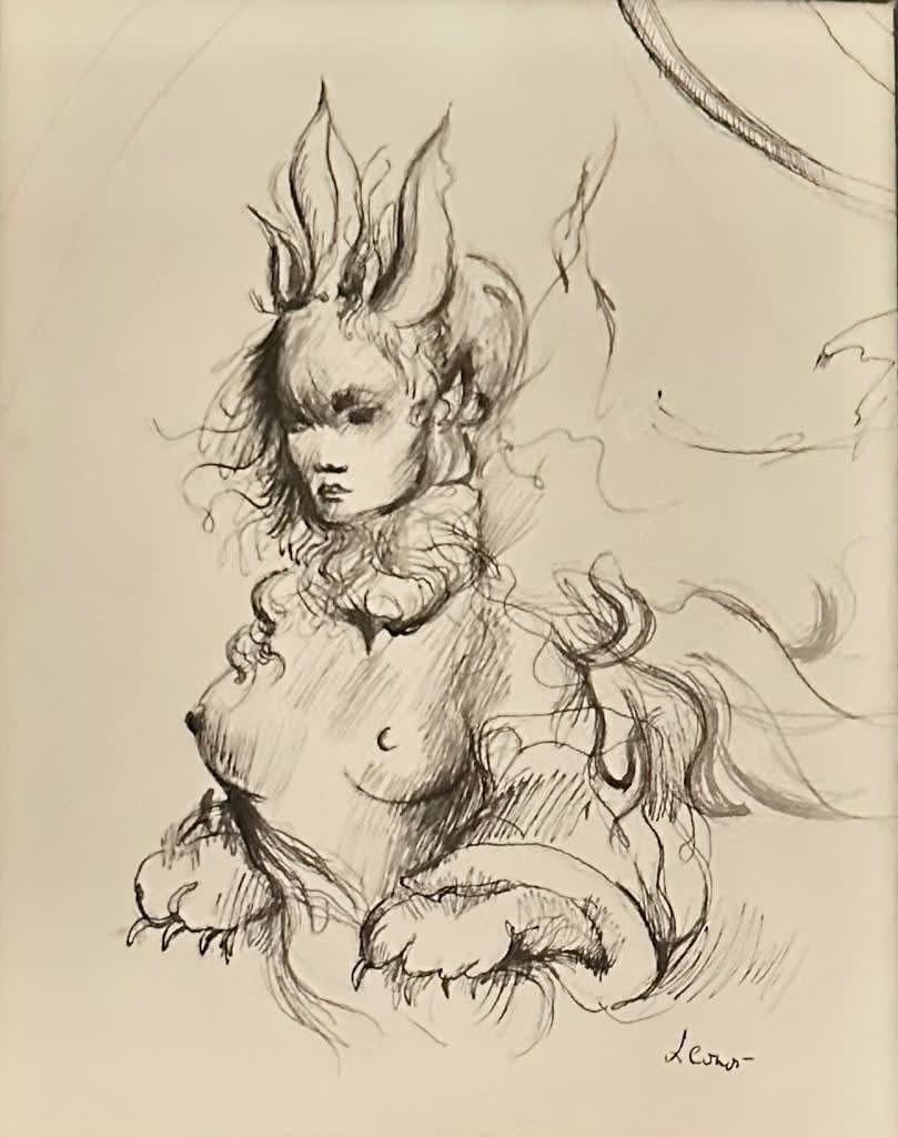 Leonor Fini, Femme Sphinge