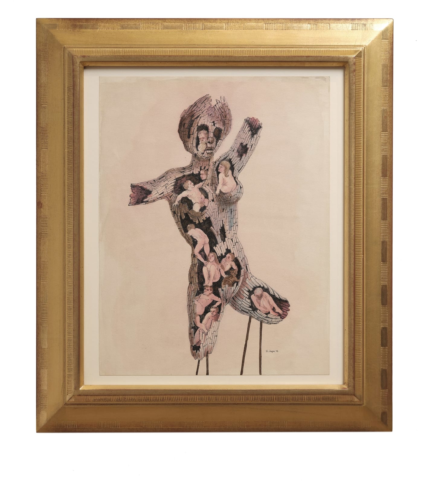 Stanislao Lepri, Squelette habité, 1969