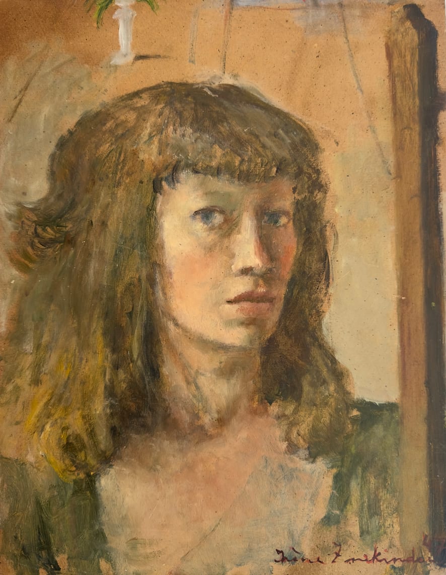 Irène Zurkinden, Autoportrait, 1947