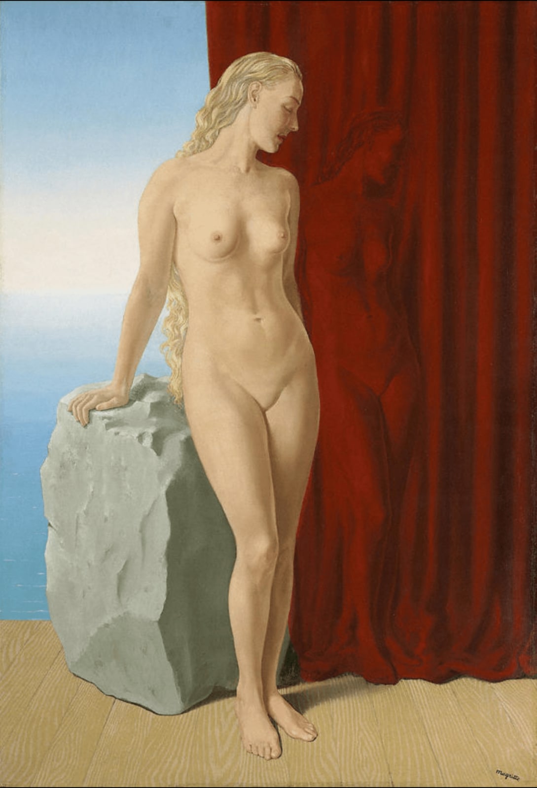 René Magritte, L'aimant, 1941