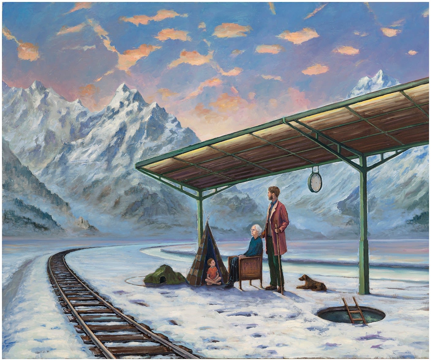 Sasha Drutskoy, Station, 2018