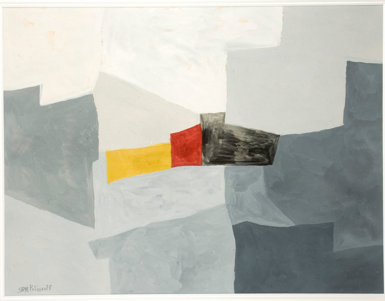 SERGE POLIAKOFF, Composition abstraite, 1956