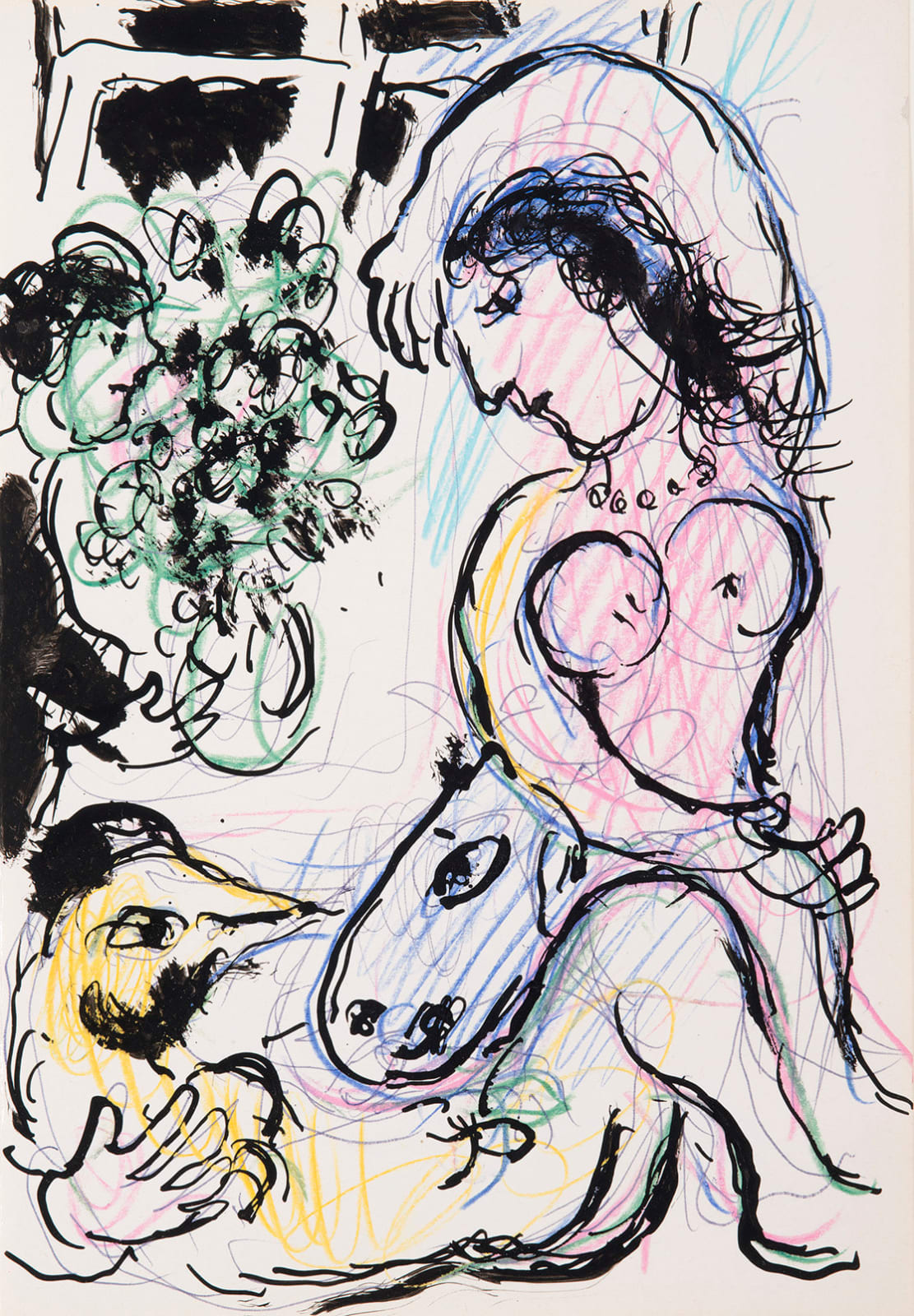 MARC CHAGALL, Das Paradies, 1970-75