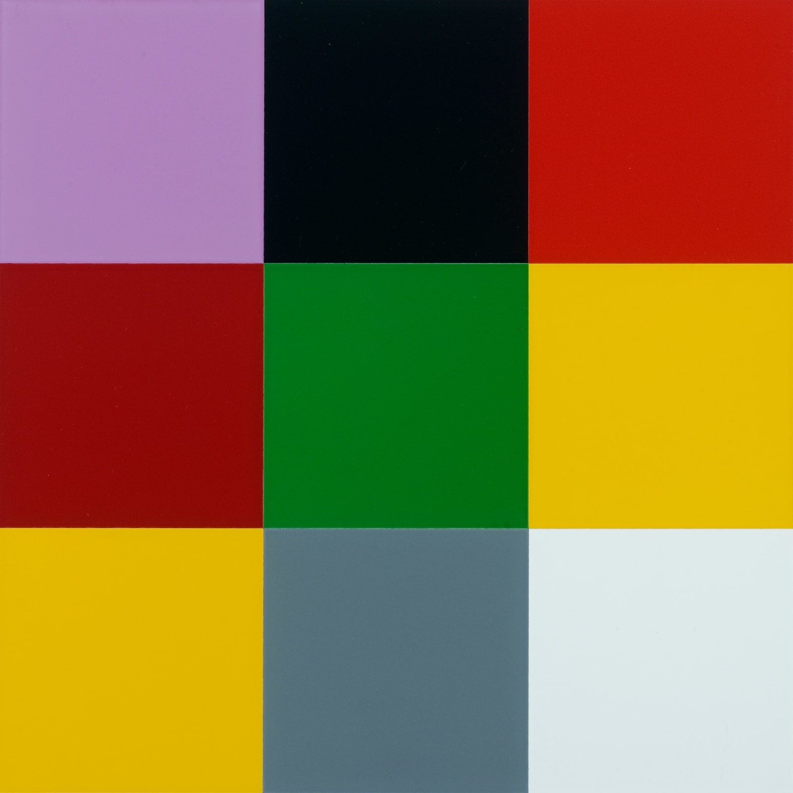 GERHARD RICHTER, 3 x 3 Farben, 2007