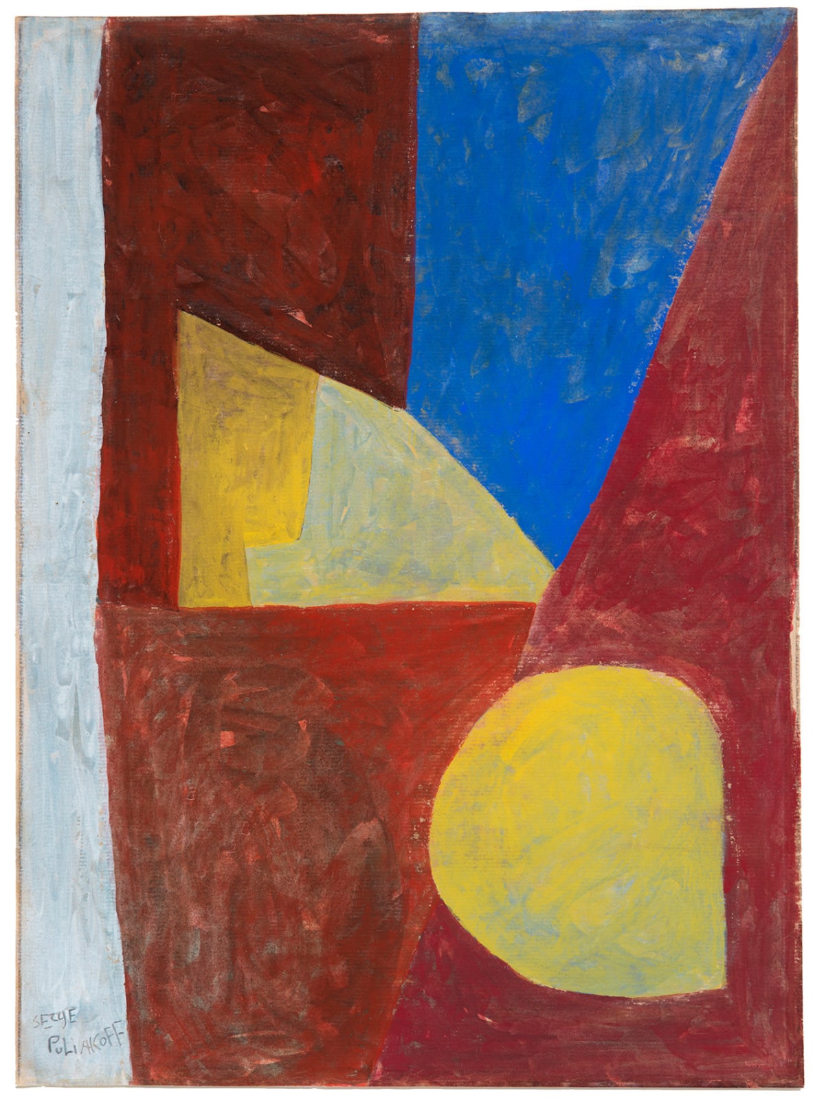 SERGE POLIAKOFF, Composition abstraite, 1954