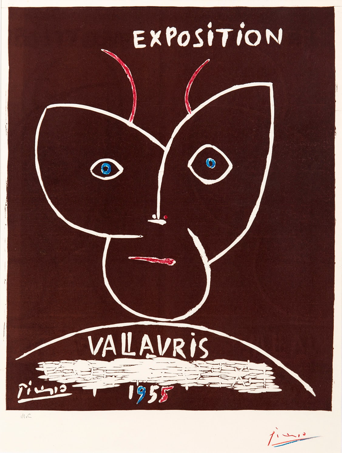PABLO PICASSO, Exposition Vallauris, 1955