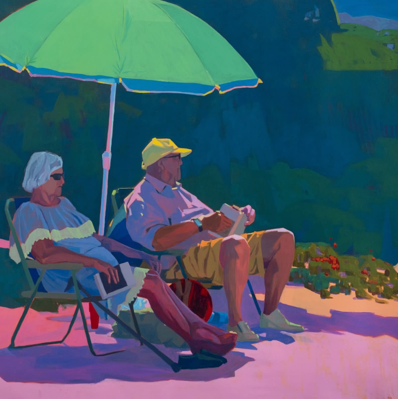 Timm Blandin, Seniors looking at the beach