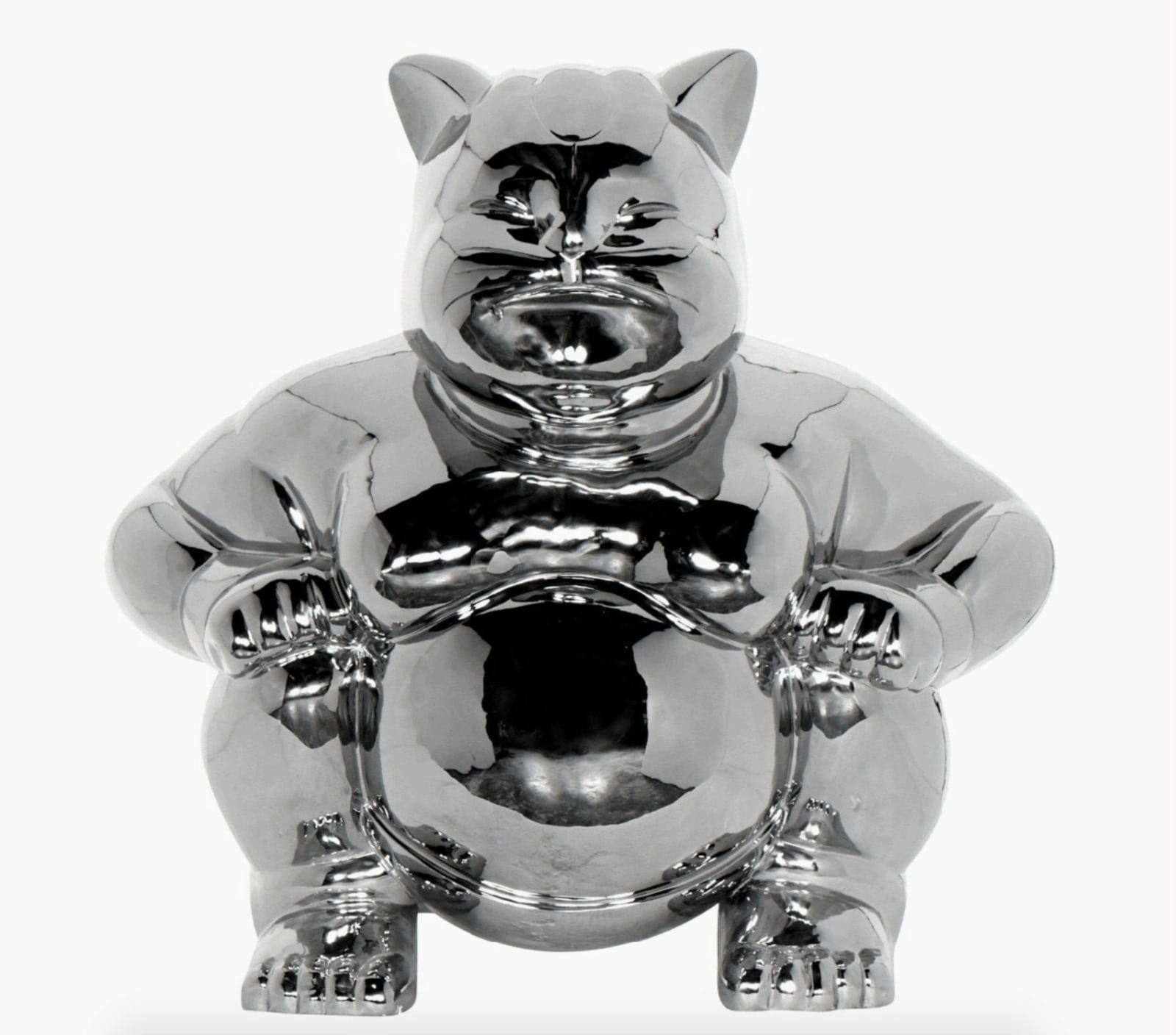 Hiro Ando, SumoCat - Stainless Steel Polished