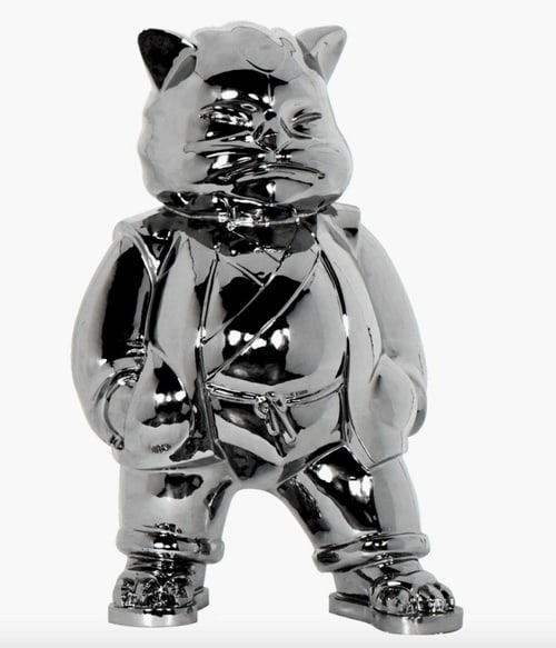 Hiro Ando, UrbanCat - Stainless Steel Polished