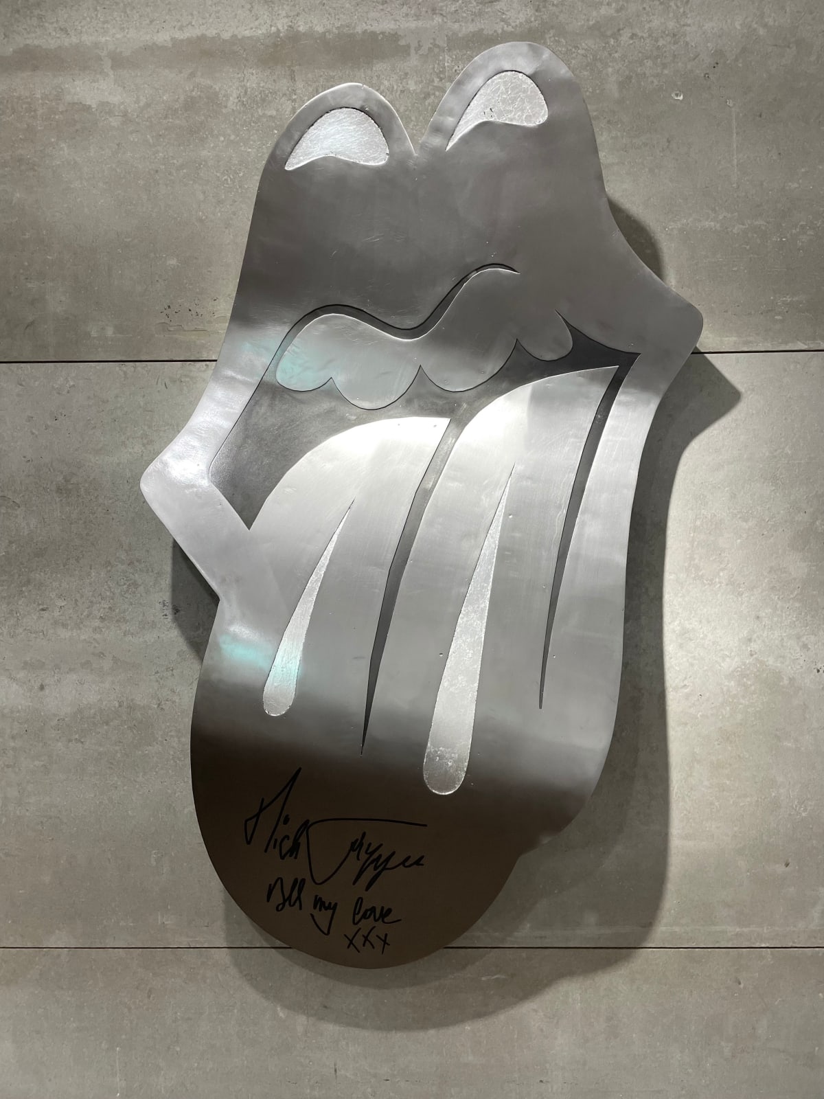 Geronimo, Back to the Roots - Mick Jagger Signed