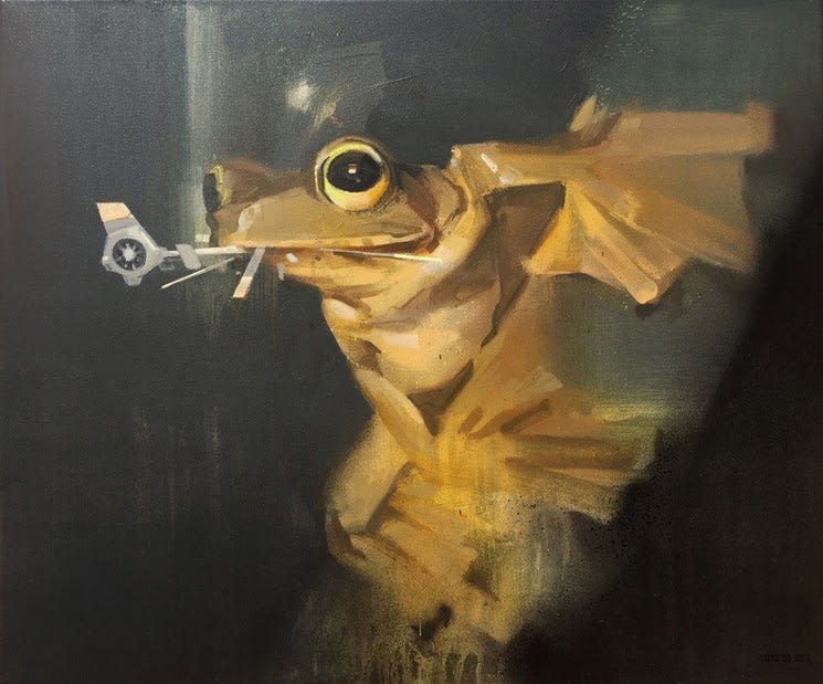 Remo Lienhard (Wes21), RIBBIT - SOLD OUT, 2018