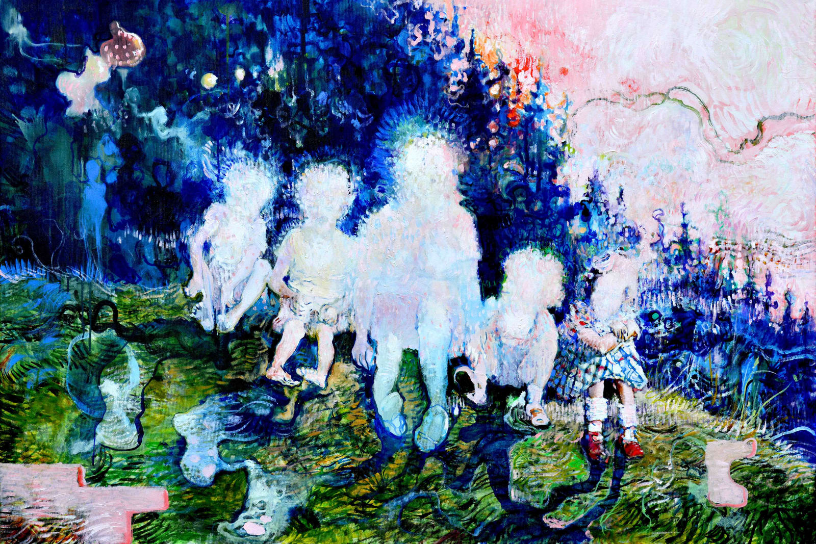 Serge Nyfeler, Somewhere in space, 2021
