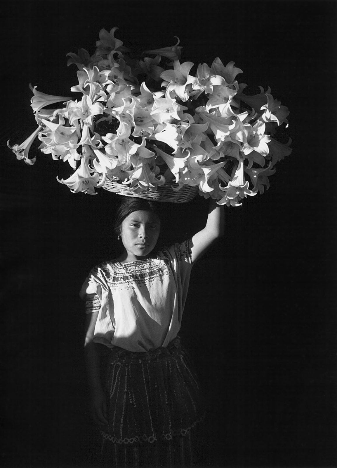 Flor Garduño, Canasta de luz, Guatemala, 1989