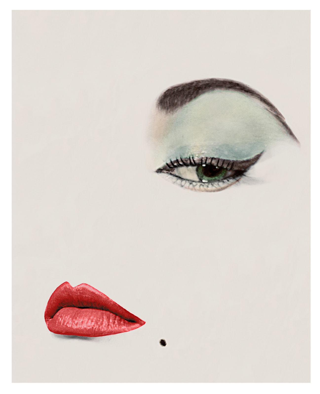 Erwin Blumenfeld, The Doe's Eye - L’Oeil de Biche, 1950