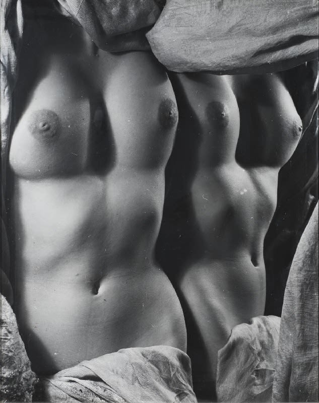 Erwin Blumenfeld, Nude in the Mirror, Paris, 1938