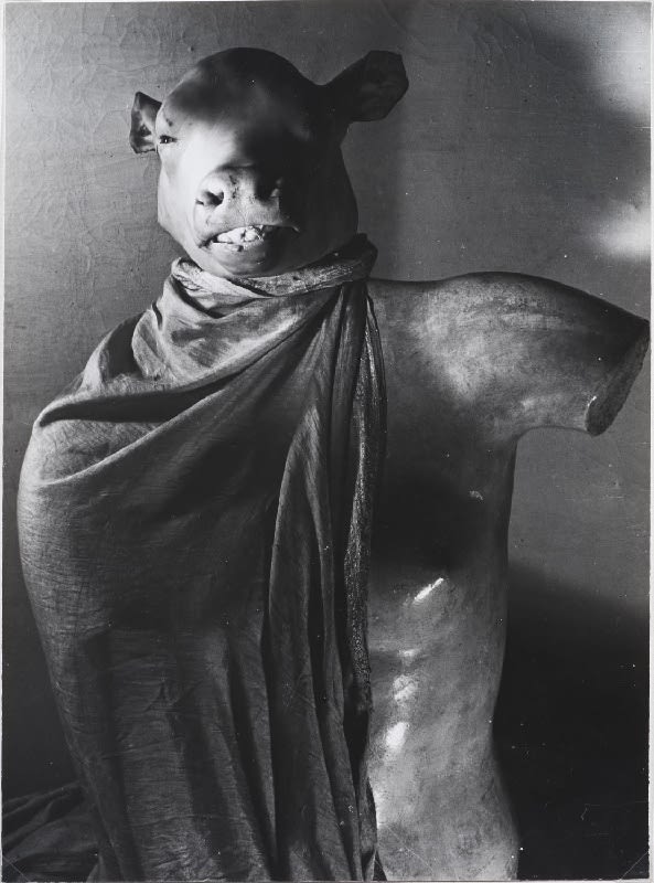 Erwin Blumenfeld, The Minotaur or the Dictator, Paris, 1937