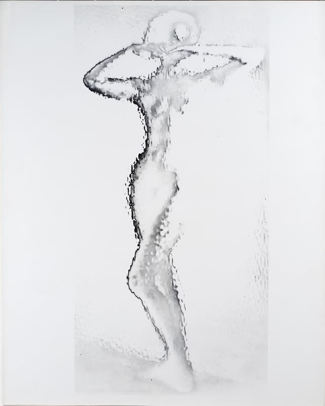 Erwin Blumenfeld, Behind Glass, New York, 1946