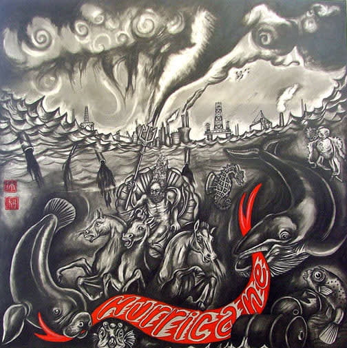 Sue Coe, Neptune is Angry, 2006