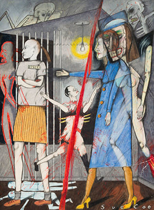 Sue Coe, The Ice Age, 1981