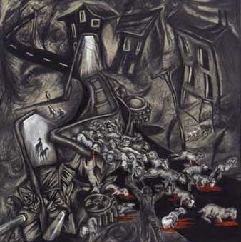 Sue Coe, Truck Accident, 2004