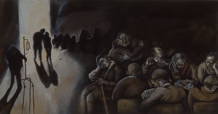 Sue Coe, Infectious Disease Clinic, 1994