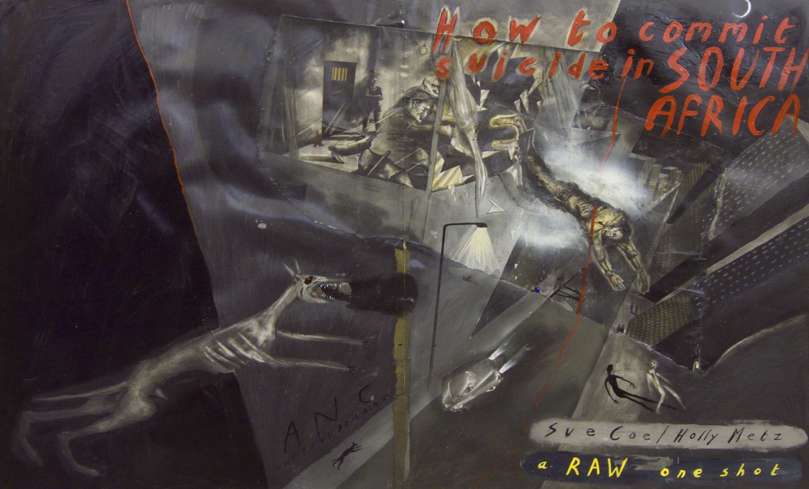 Sue Coe, How to Commit Suicide in South Africa, 1983