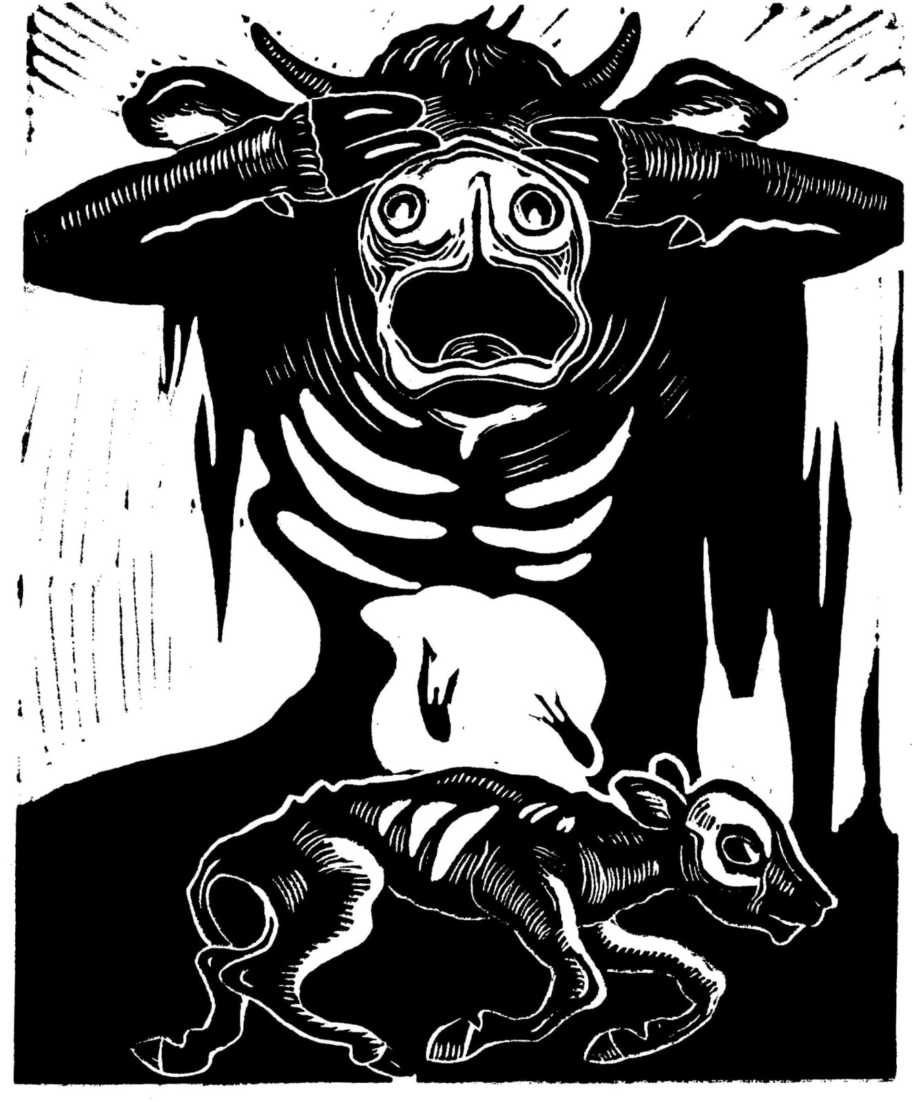 Sue Coe, A Mother's Sorrow, 2016