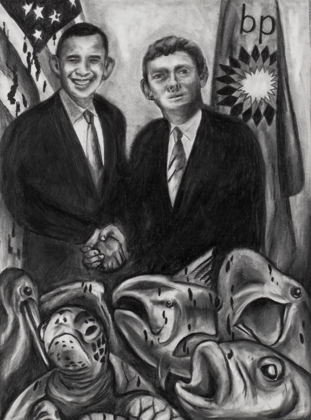 Sue Coe, Sold!, 2010