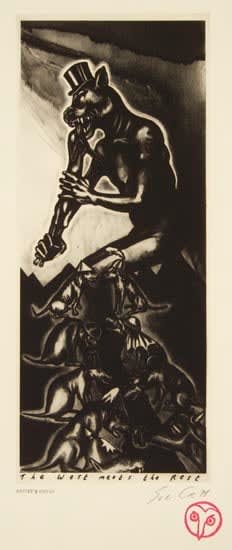 Sue Coe, The West Meets the Rest, 1994