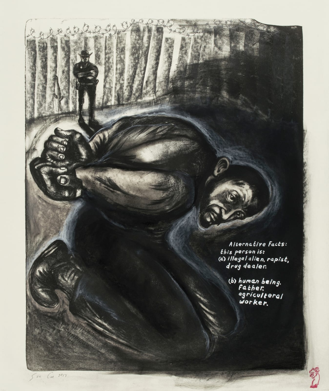 Sue Coe, Alternative Facts, 2014/2017