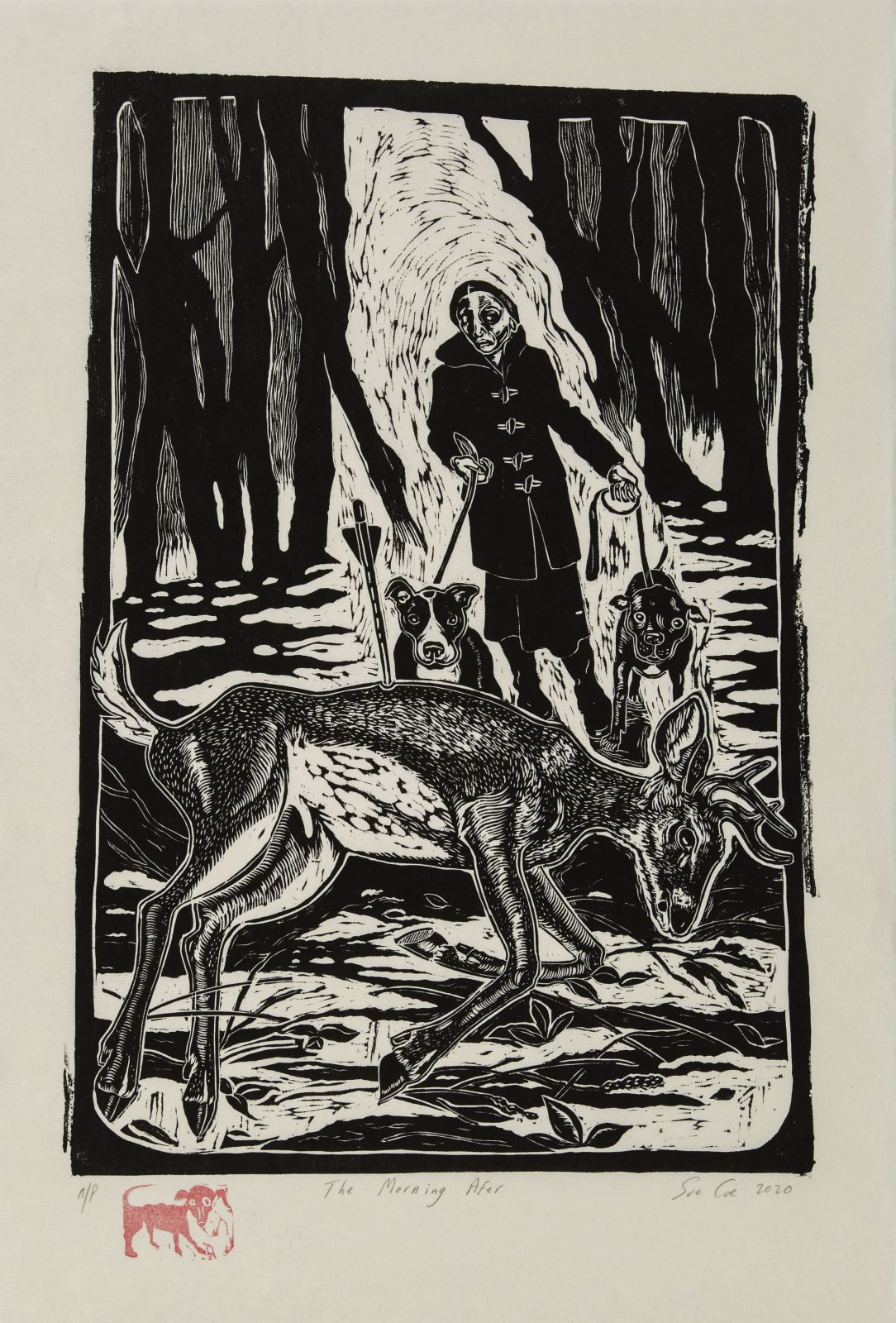 Sue Coe, Paradise Lost (The Morning After), 2020