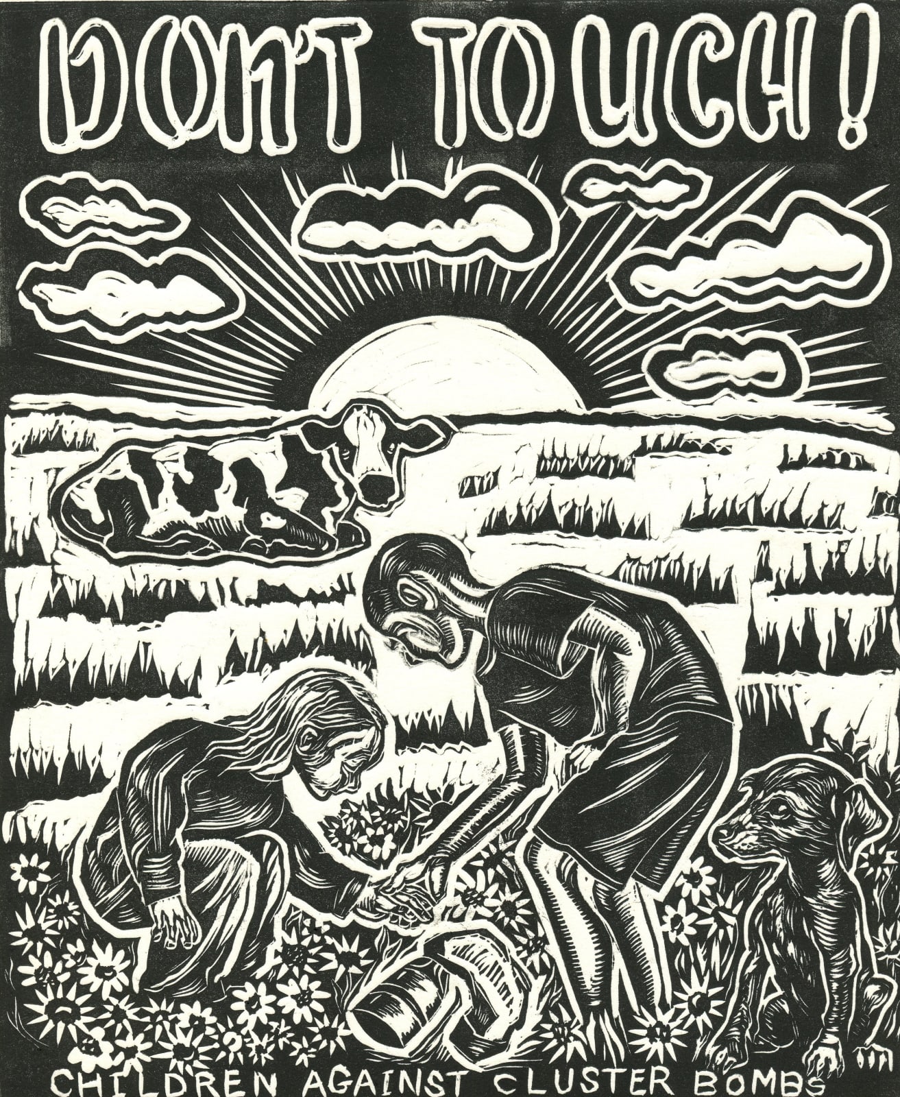 Sue Coe, Don't Touch!, 2023