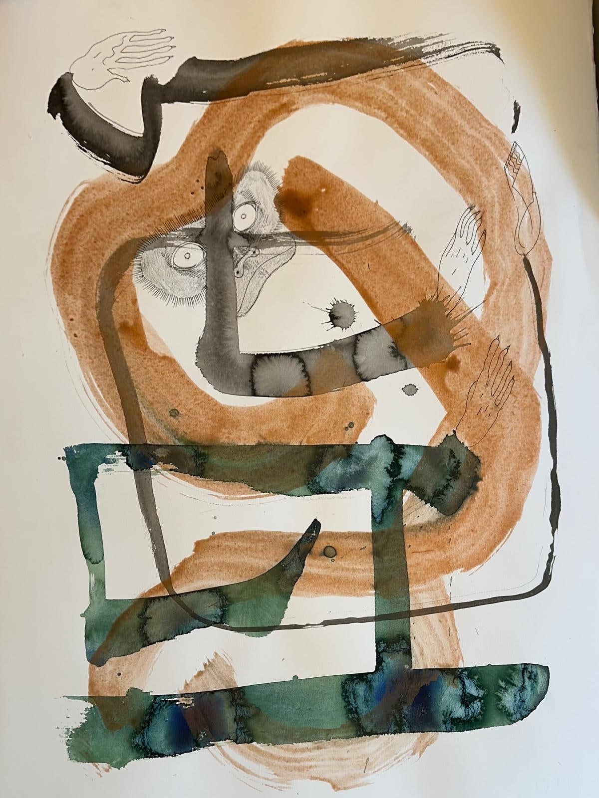 Abraham Cruzvillegas, Autorretrato oponible actual 60, 2024