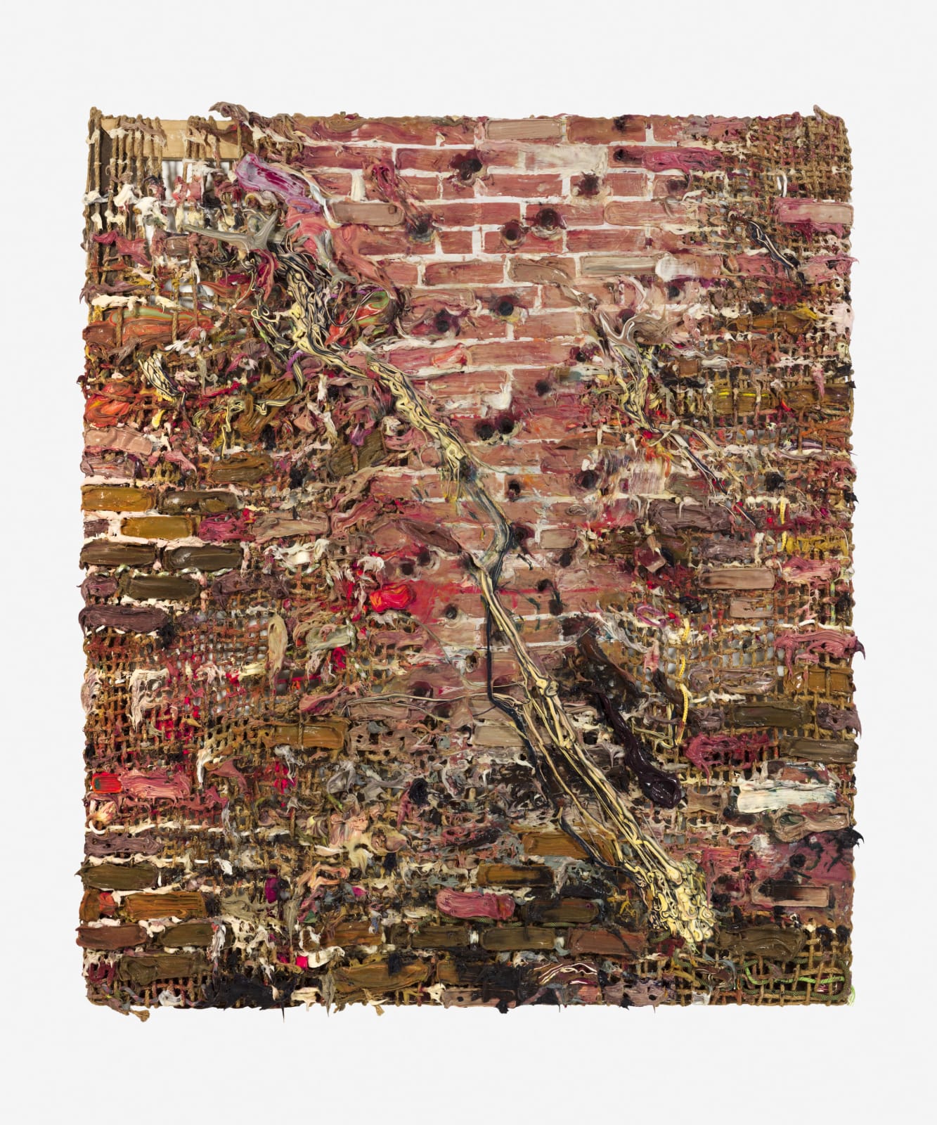 Fabian Marcaccio, Firing Squad Wall, 2011