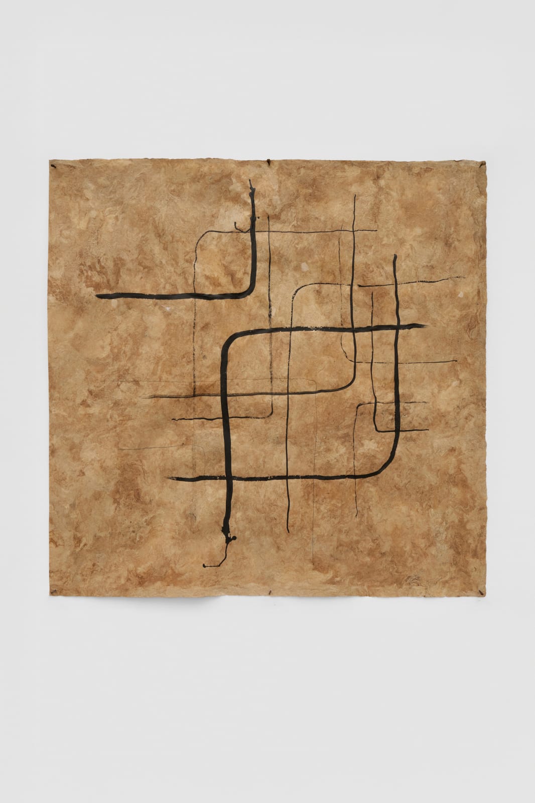 Abraham Cruzvillegas, Improvised paths (San Ángel), 2025