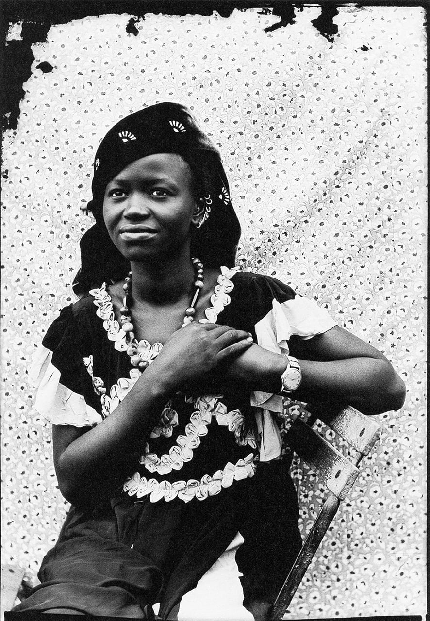 Seydou Keïta, Untitled (seated woman with watch), 1959/1997