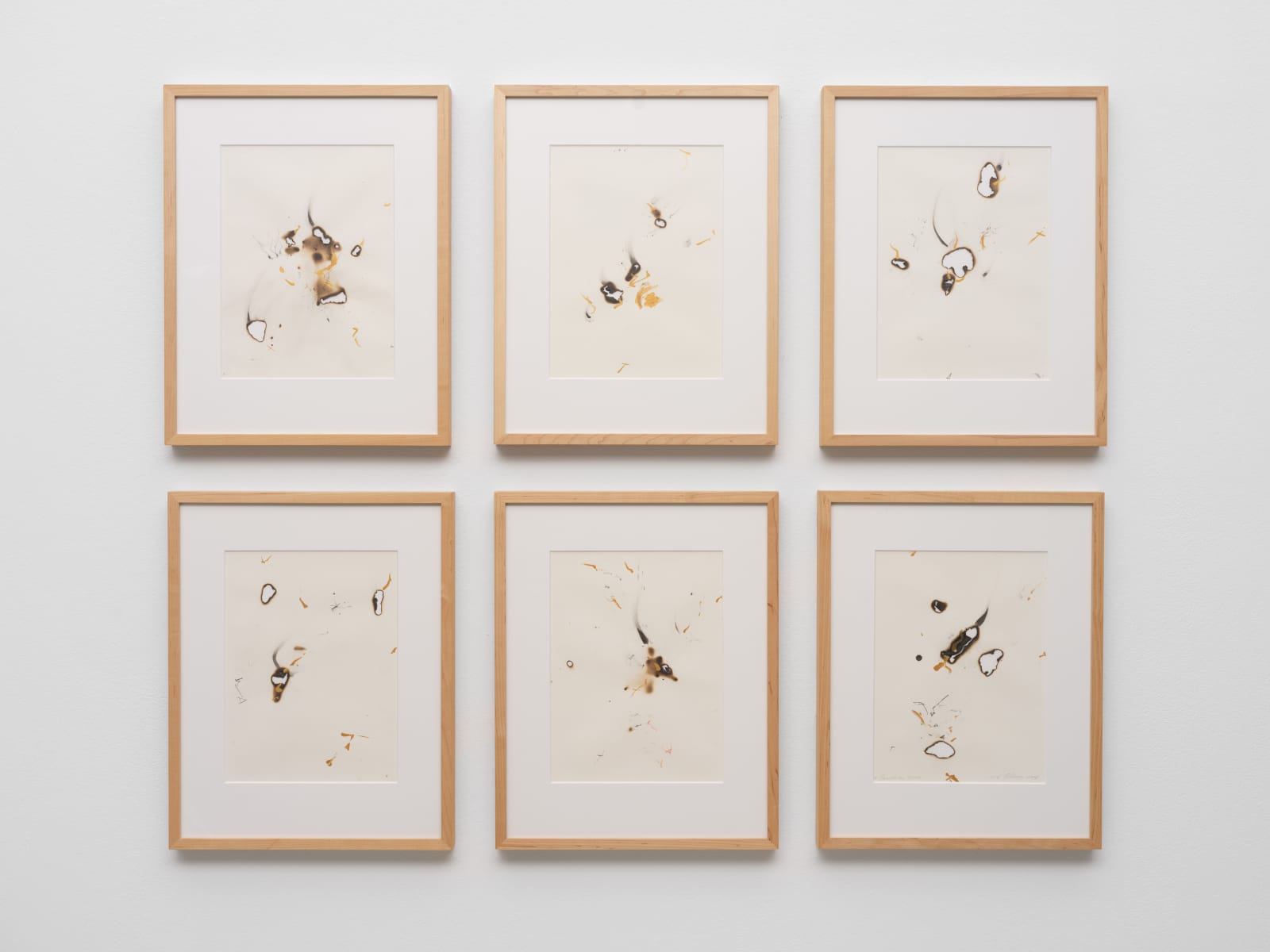 Rebecca Horn, Puschkins Ghosts 1 bis 6, 2008